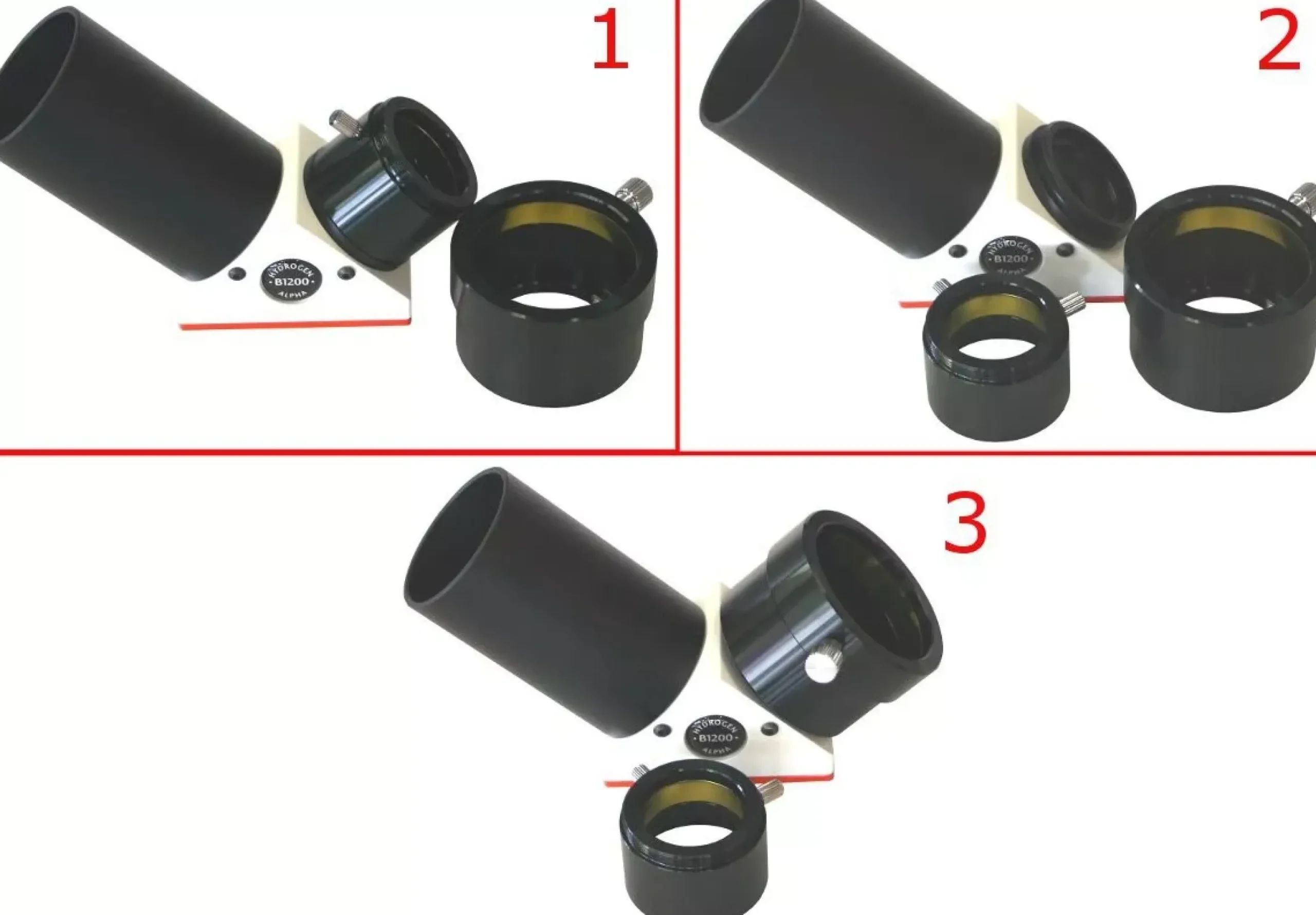 Adapter T2 zu 2", für 2" Okulare an Blocking Filter>Bresser Shop