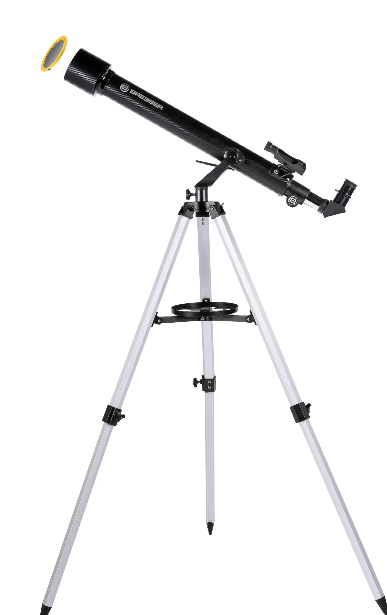 Arcturus 60/700 AZ - Linsenteleskop mit Smartphone-Adapter & Sonnenfilter>Bresser Store