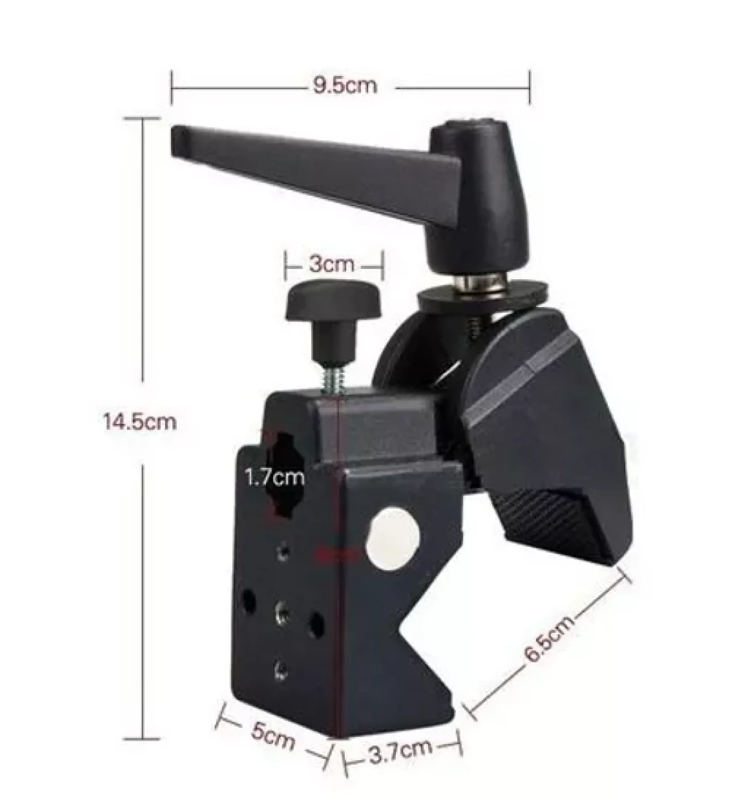 BR-14 solide Rohrklemme mit Haken>Bresser Shop