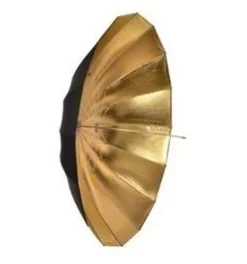 BR-BG150 Reflexschirm schwarz/gold 150cm><noscript><img width=
