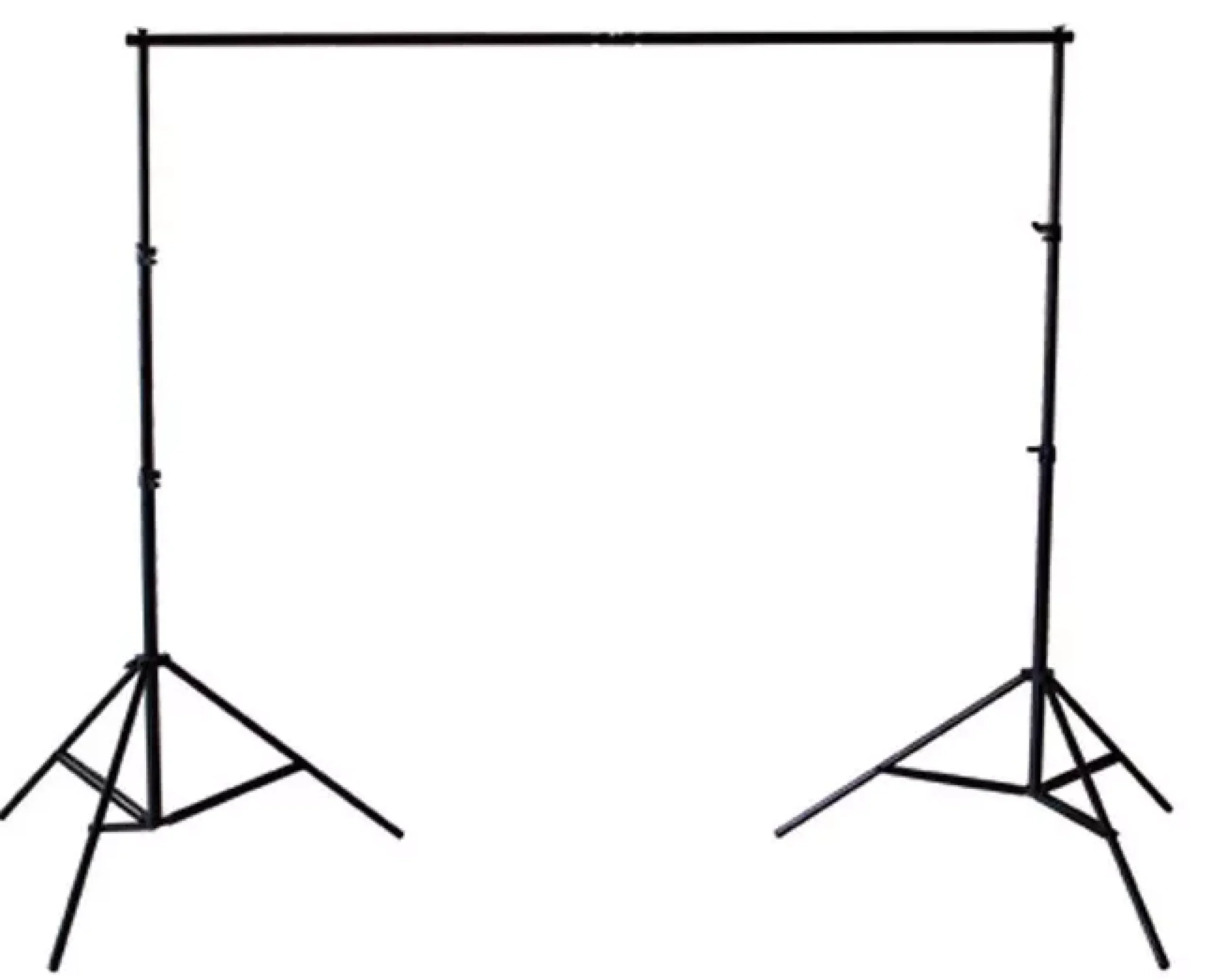 BR-BGS2 Set21 - Hintergrundsystem inklusive Fotohintergründe Greenscreen/ Schwarz/ Weiß>Bresser Outlet