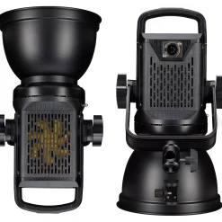 BR-D1200BL COB LED Studiolampe 120W mit Bowens-Anschluss für Softboxen><noscript><img width=