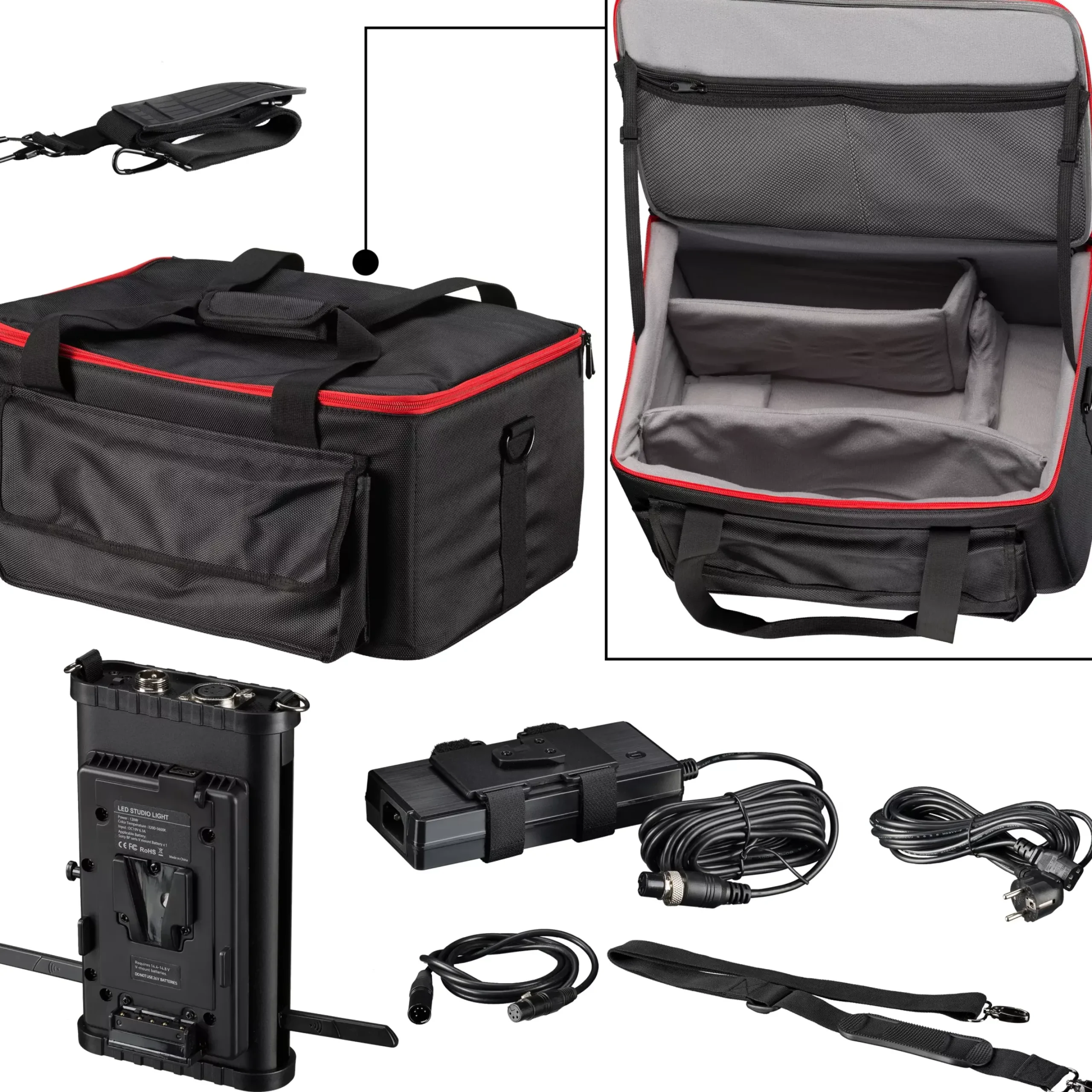 BR-D1200BL COB LED Studiolampe 120W mit Bowens-Anschluss für Softboxen>Bresser Cheap