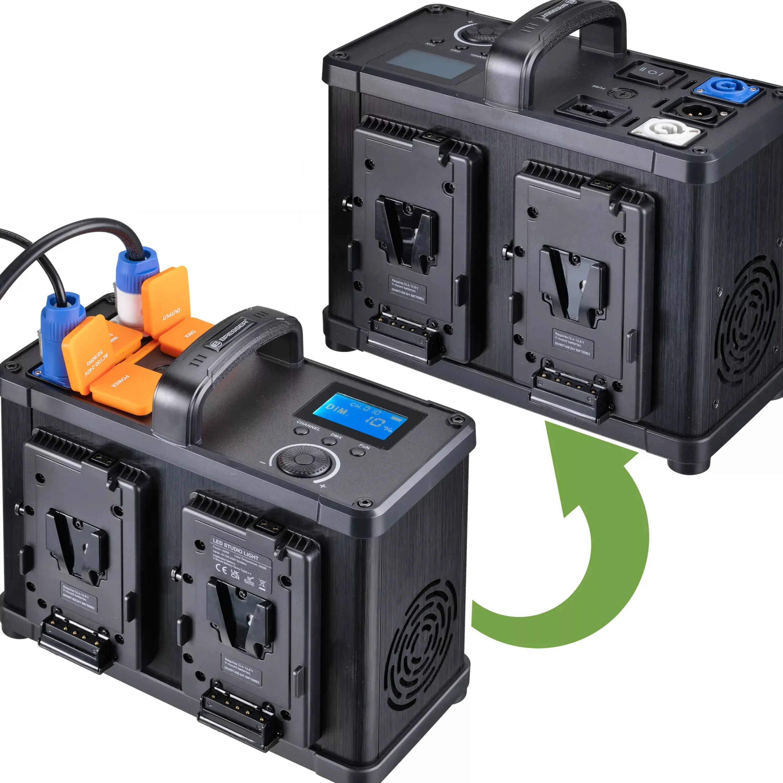 BR-D5000SL COB LED Studiolampe 500W mit Fernbedienung>Bresser Best