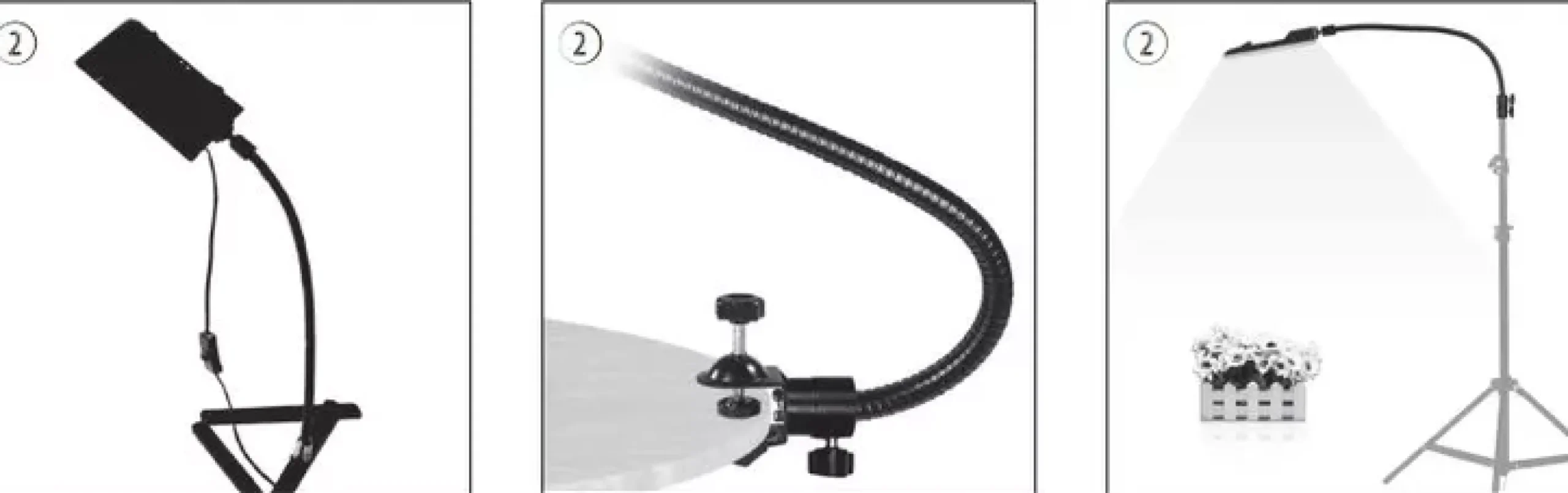 BR-2820L Lichtzelt 60x60x60cm für Produktfotografie mit LED Beleuchtung>Bresser Discount