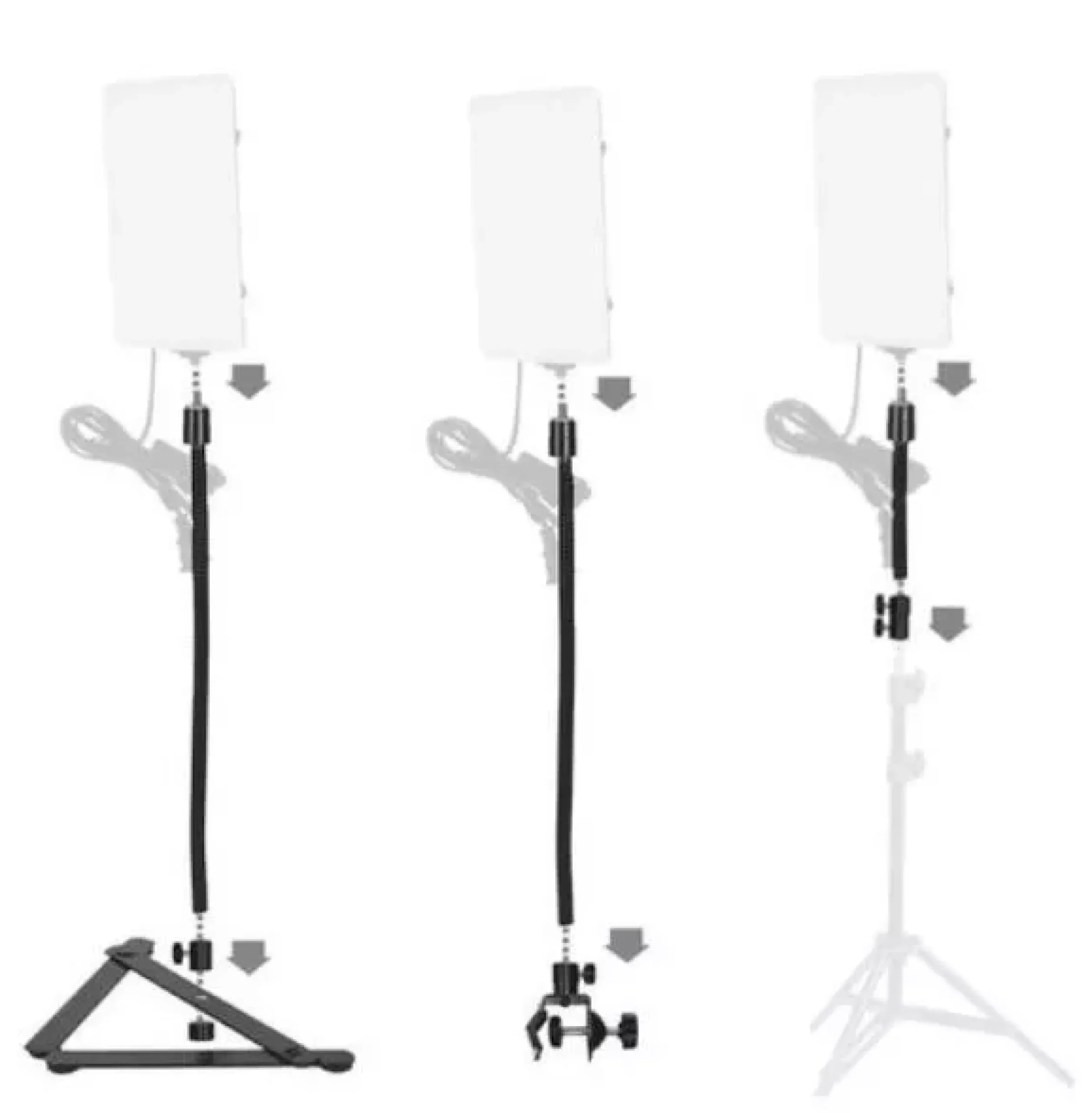 BR-Q110 Schwanenhals-Stativ 45 cm für Videoleuchten>Bresser Best