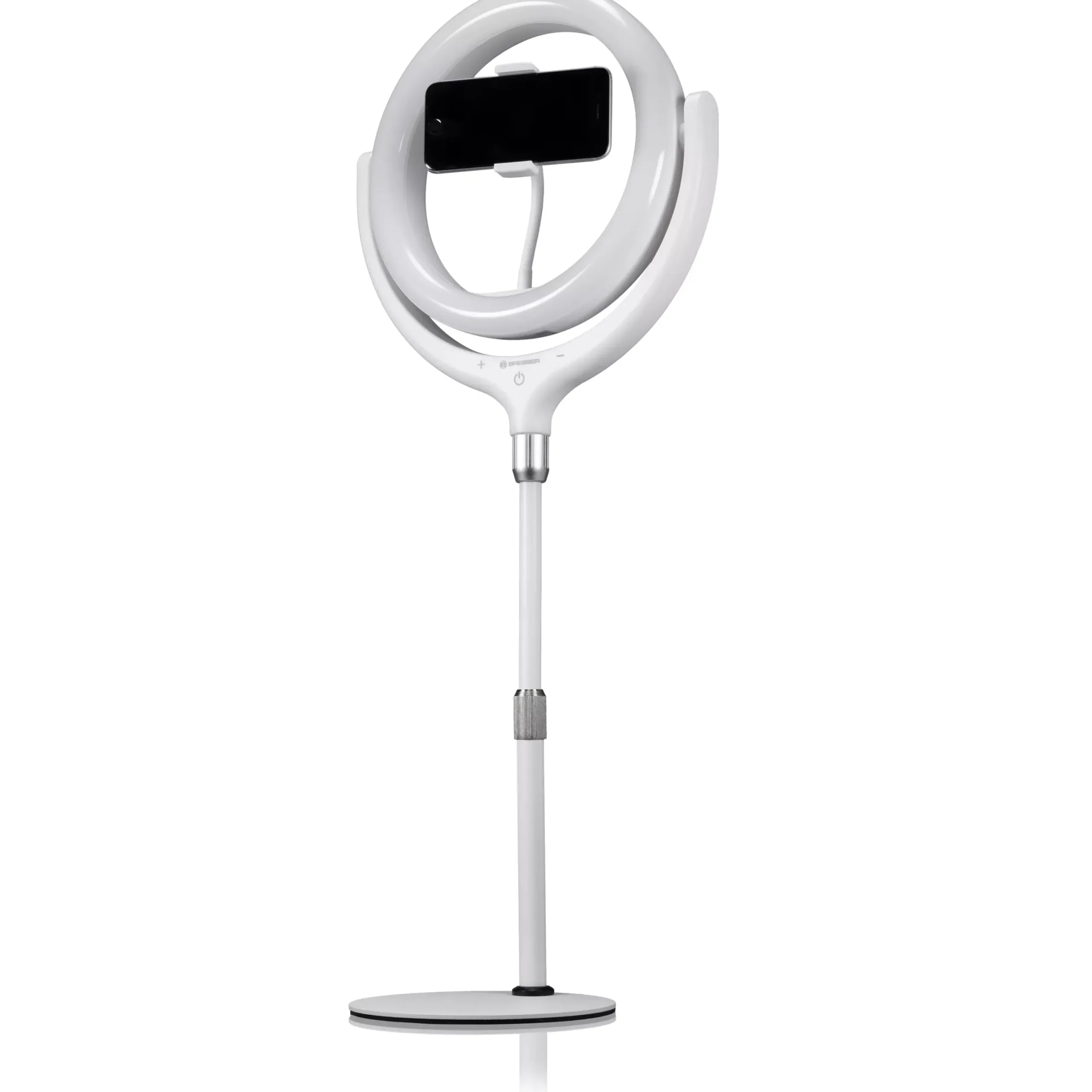 BR-RL 10B LED Ringlicht mit Stativ und USB-Anschluss>Bresser Shop