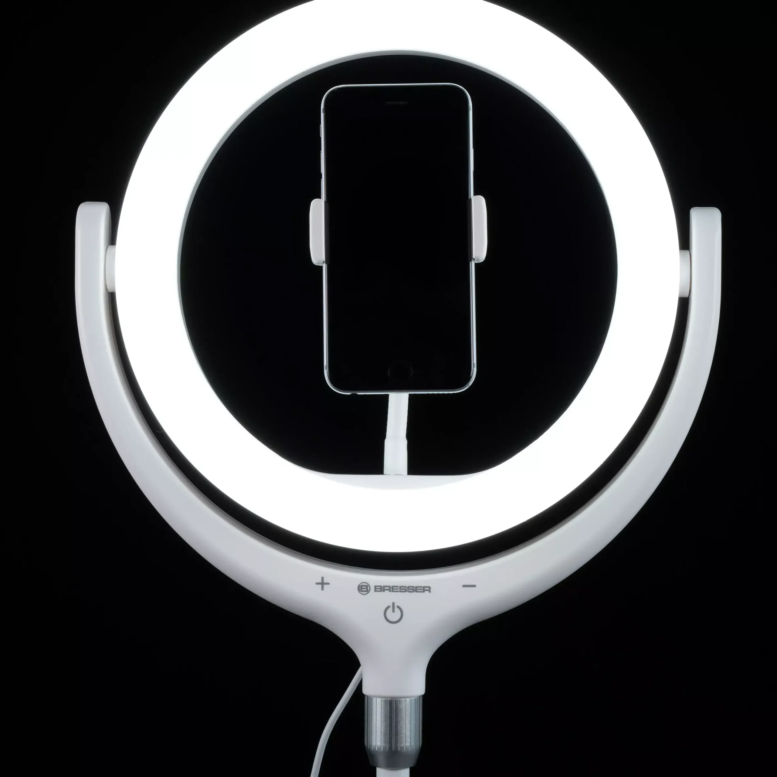 BR-RL 10B LED Ringlicht mit Stativ und USB-Anschluss>Bresser Shop