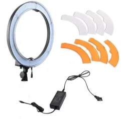 BR-RL18 dimmbare LED Tageslicht-Ringleuchte 55W/5760 Lumen mit Tasche>Bresser Sale