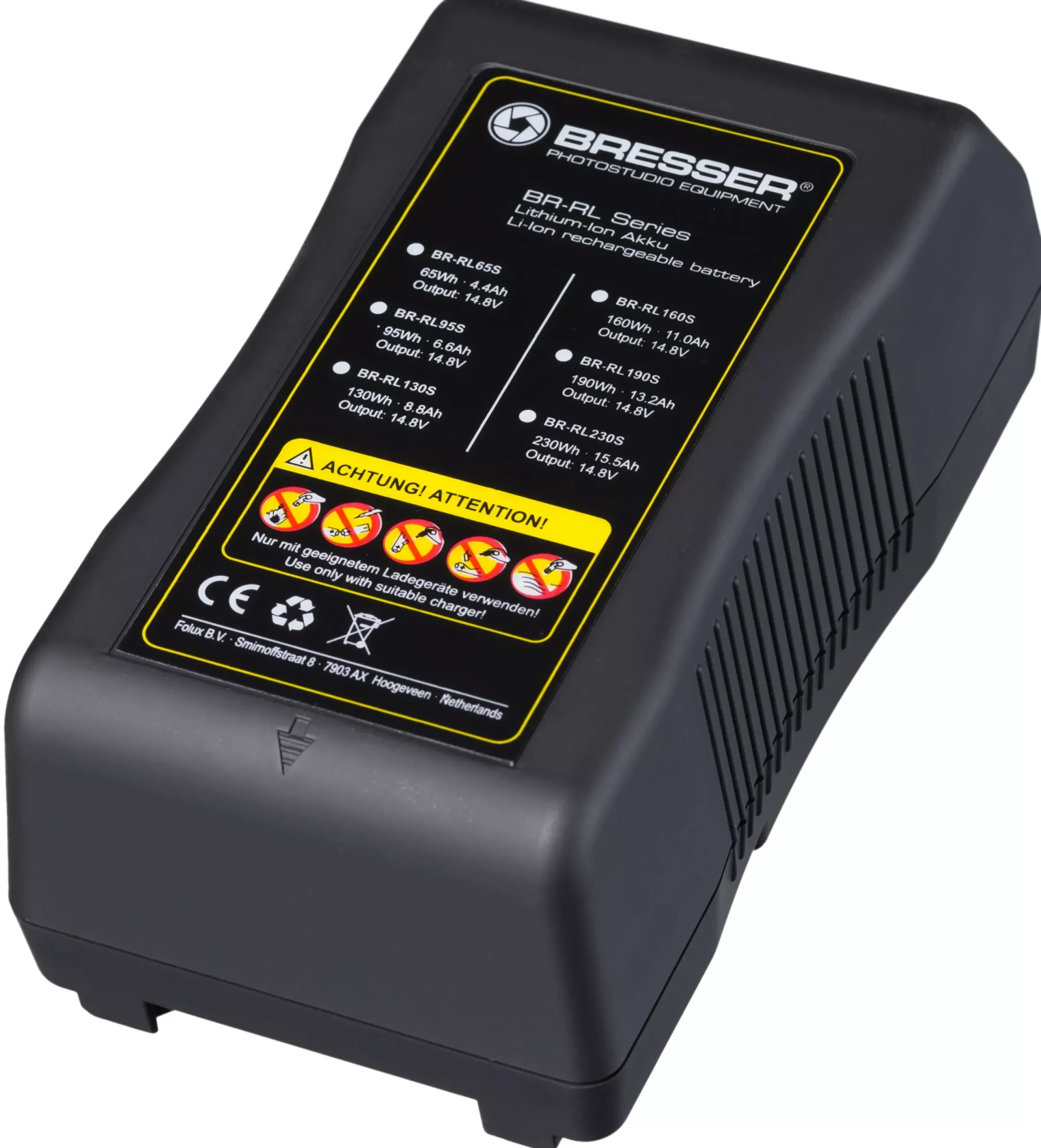 BR-RL230S V-Lock Akku 230Wh, 15.5Ah, 14.8V>Bresser Flash Sale