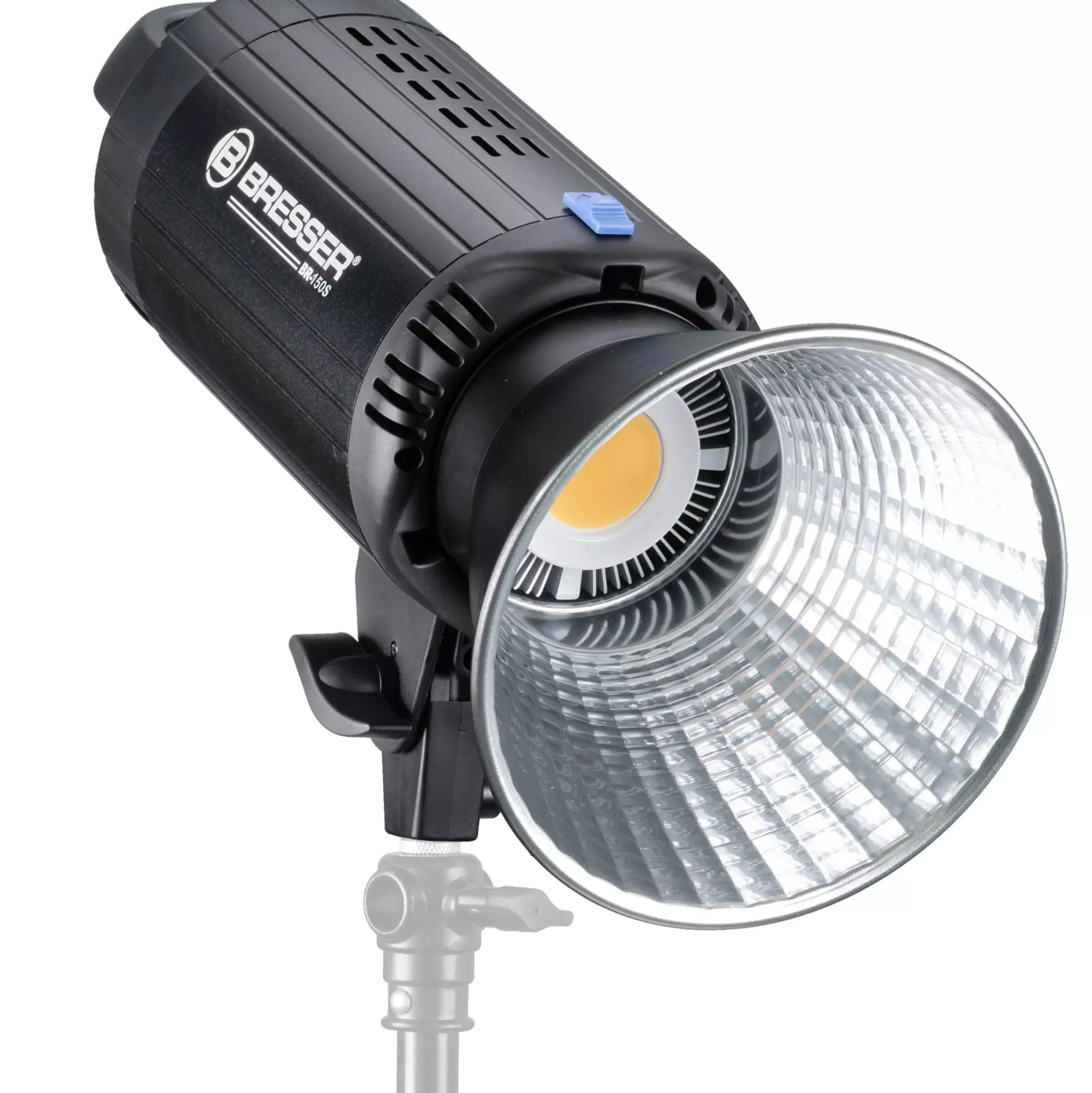 BR-150S COB LED-Studiolampe mit Bowens-Anschluss für Softboxen>Bresser Discount