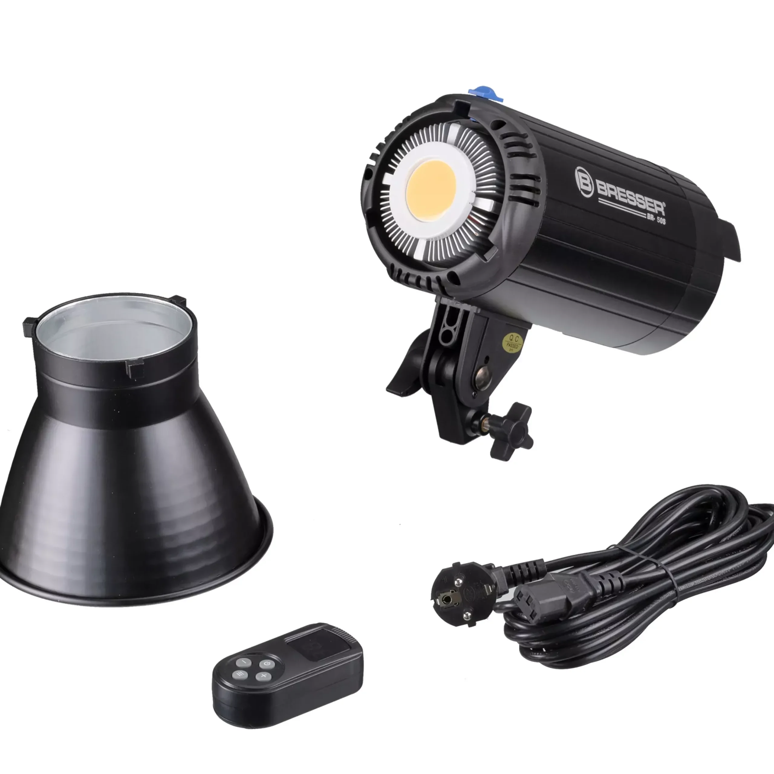 BR-150S COB LED-Studiolampe mit Bowens-Anschluss für Softboxen>Bresser Discount