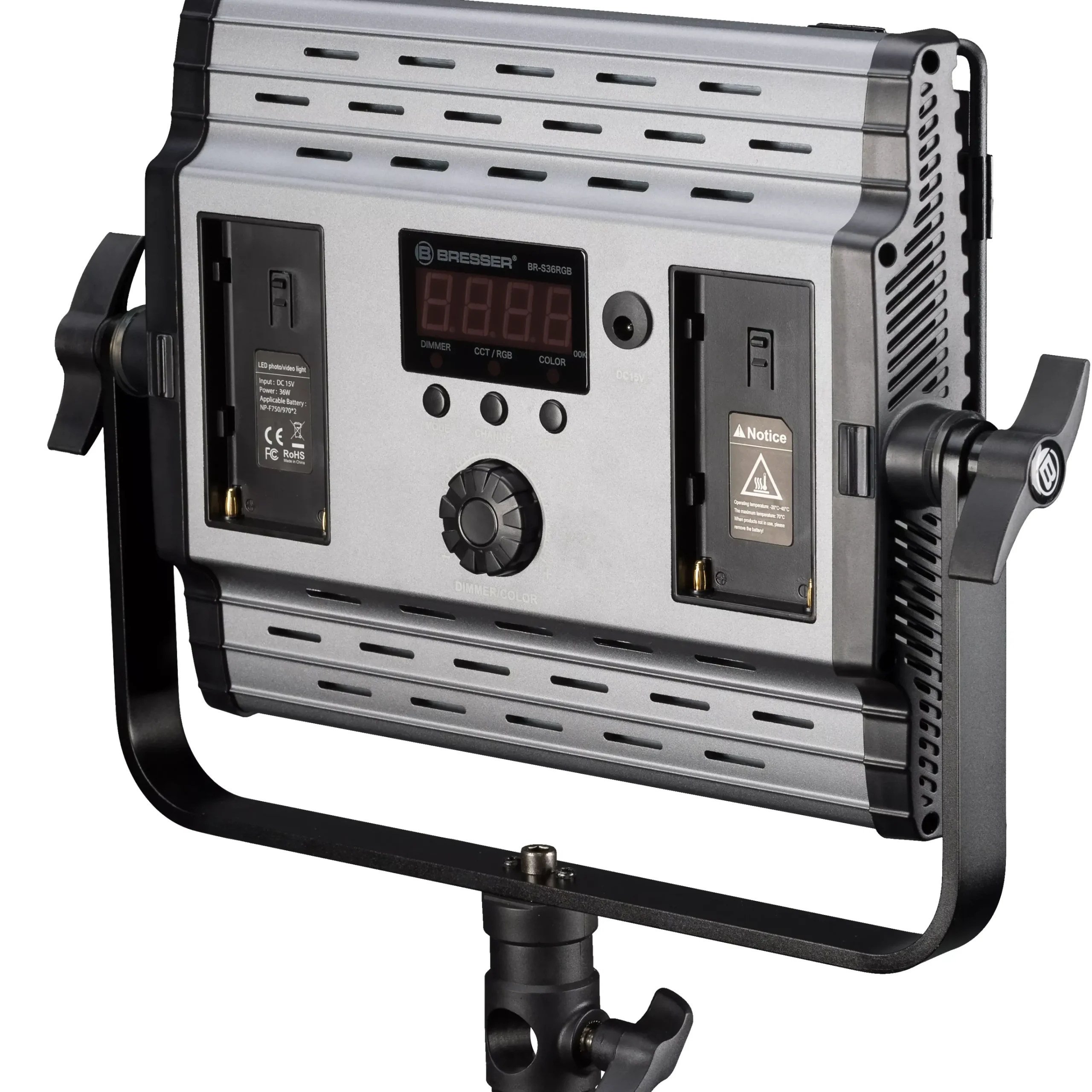 BR-S36RGB Professionelle LED Multi-Farbleuchte>Bresser Best Sale