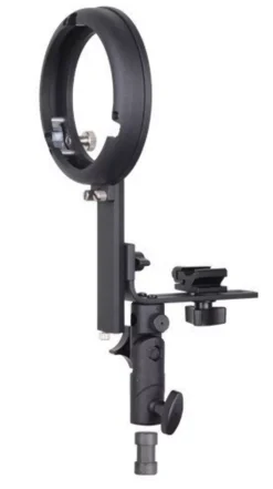 BR-TL15 Kamerablitzhalter mit S-Bajonett Zubehöradapter>Bresser Discount
