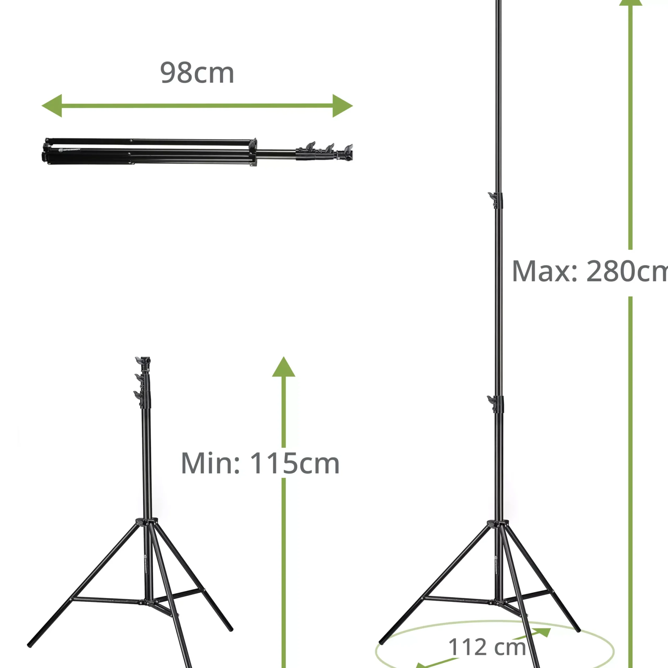 BR-TP280 Lampenstativ 280cm>Bresser Clearance