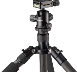BR-2504X8C-B1 Carbon Kamerastativ bis 10 kg verwendbar als Dreibein-, Einbein- und Bodenstativ><noscript><img width=