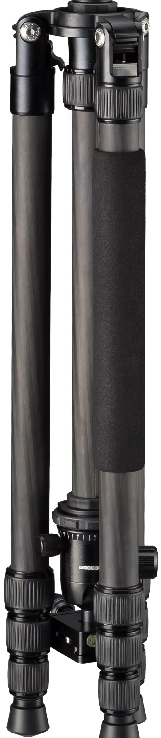 BR-2504X8C-B1 Carbon Kamerastativ bis 10 kg verwendbar als Dreibein-, Einbein- und Bodenstativ>Bresser Store