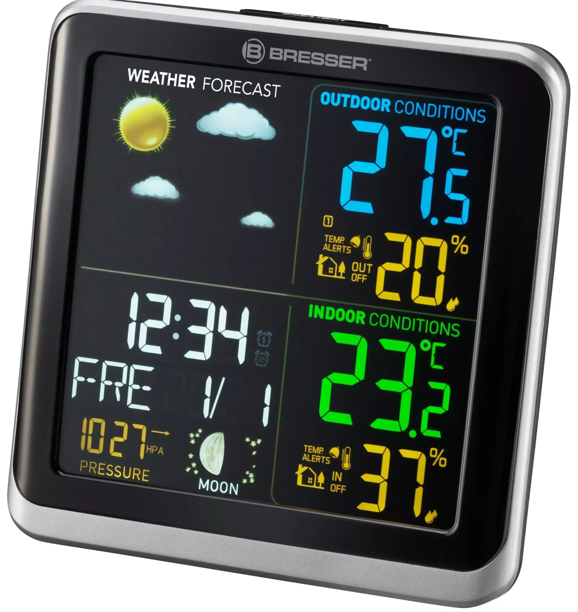ClimaTemp TB Wetterstation mit LCD-Farbdisplay>Bresser Sale