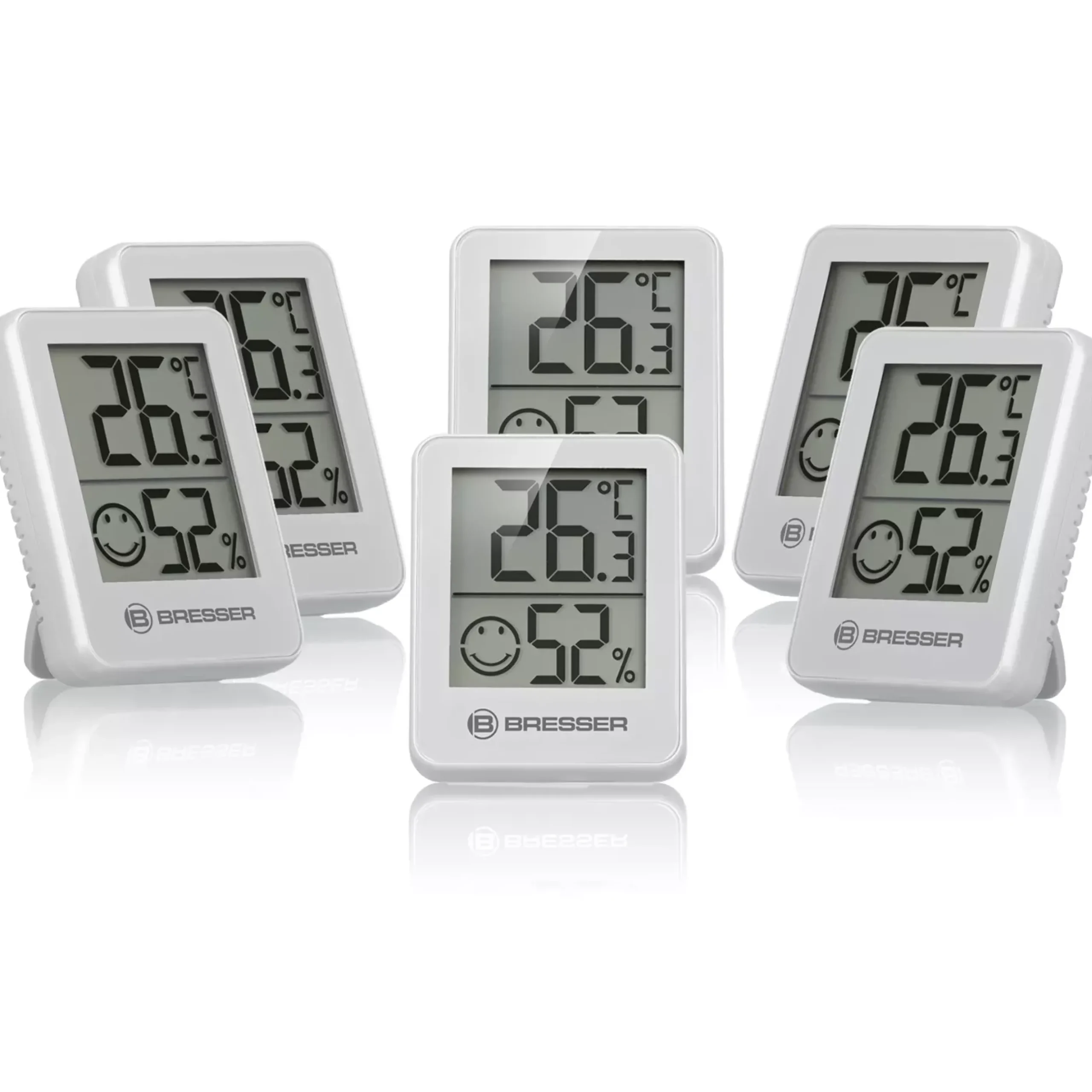 ClimaTemp Thermo-Hygrometer 6er-Set>Bresser Sale