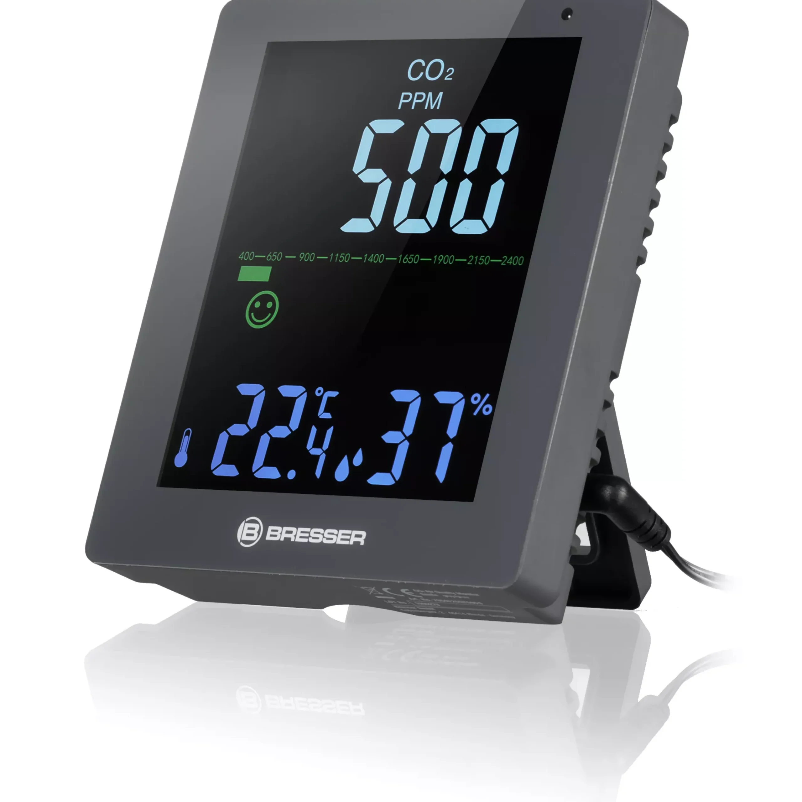 CO2-Luftqualitätsmonitor Smile mit CO2-Ampel>Bresser Best Sale