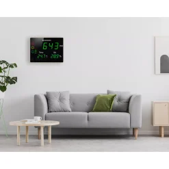 CO2-Messgerät Smile XXL mit CO2-Ampel und extragroßem LED-Display>Bresser Sale