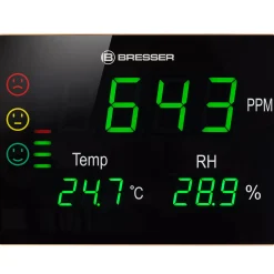 CO2-Messgerät Smile XXL mit CO2-Ampel und extragroßem LED-Display><noscript><img width=
