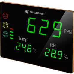 CO2-Messgerät Smile XXL mit CO2-Ampel und extragroßem LED-Display><noscript><img width=