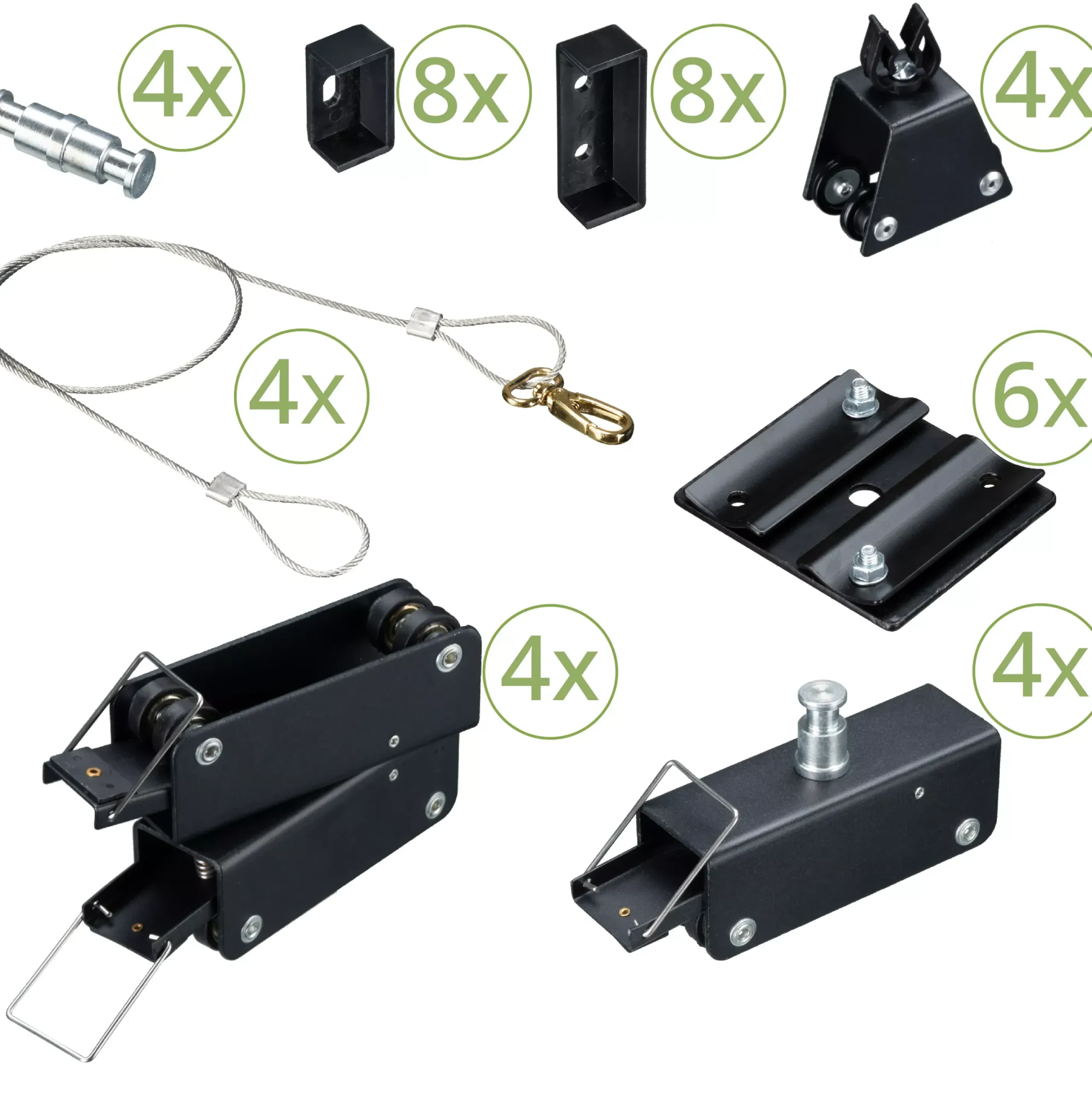 CR-1 Fotostudio Deckenschienensystem 3 x 3 m mit Pantographen>Bresser Fashion