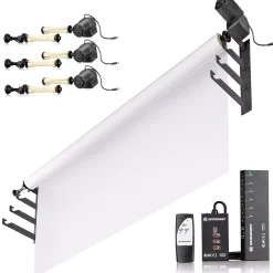 EBS-4 Elektrisches Backdrop System für 4 Rollen>Bresser Hot