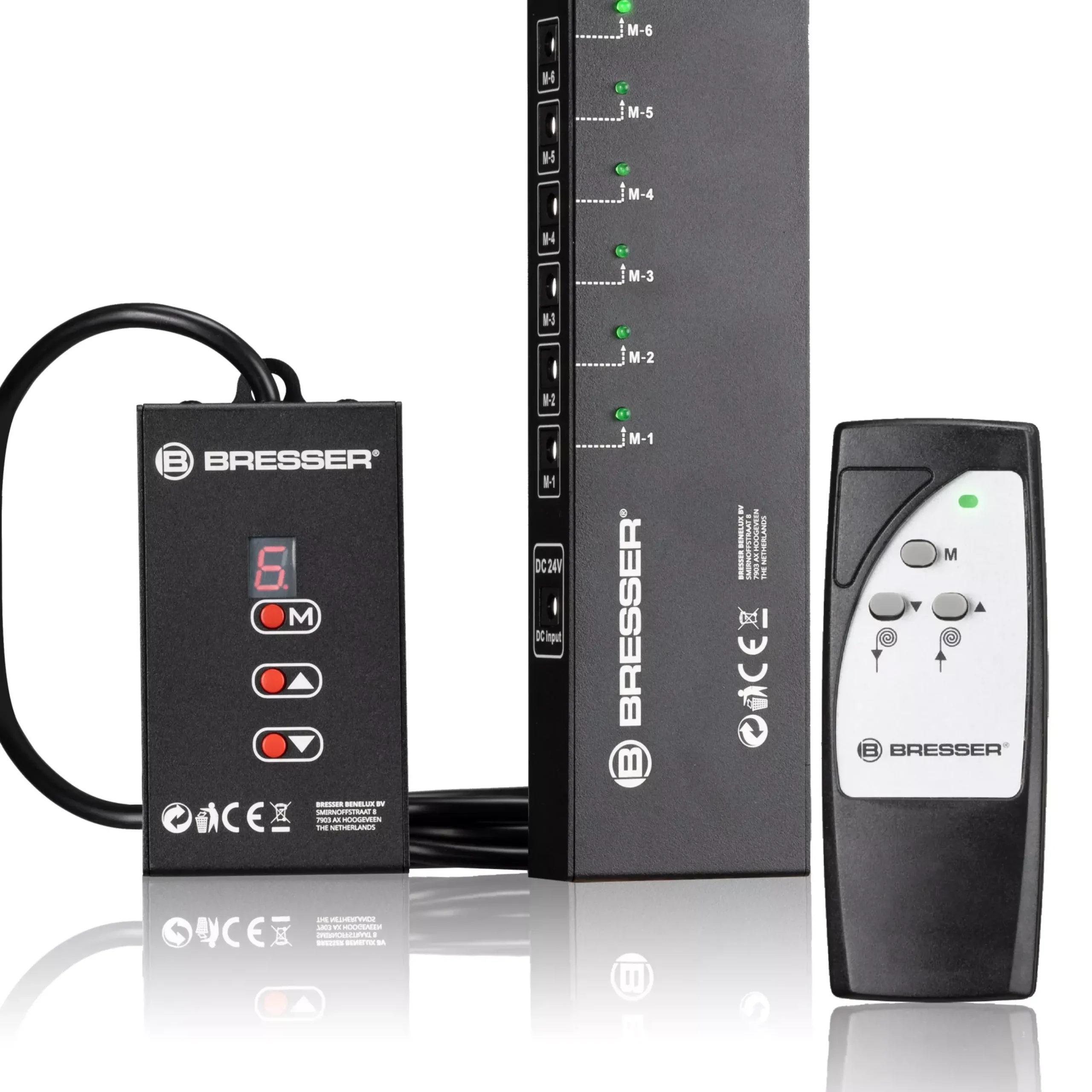 EBS-4 Elektrisches Backdrop System für 4 Rollen>Bresser Hot