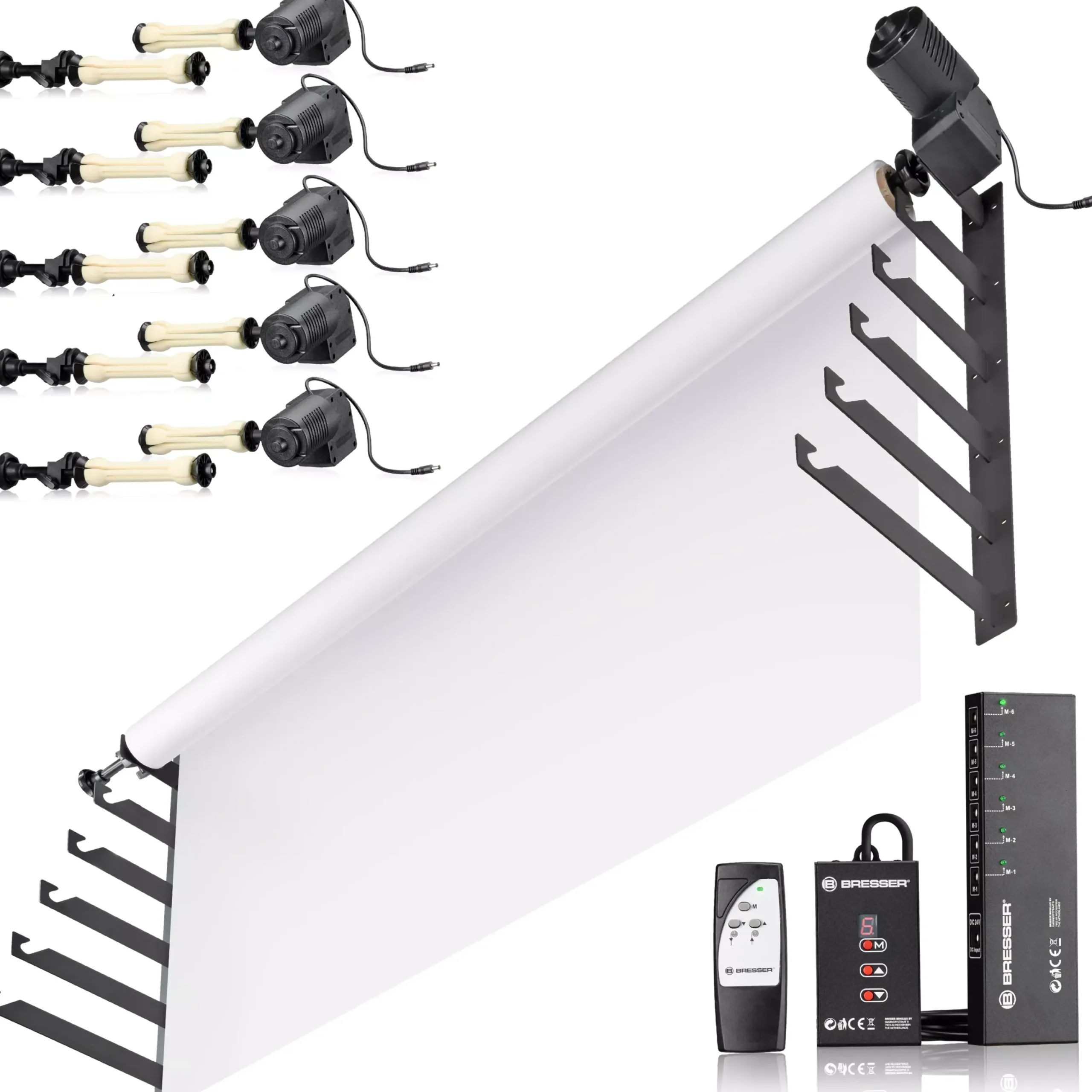 EBS-6 Elektrisches Backdrop System für 6 Rollen>Bresser New
