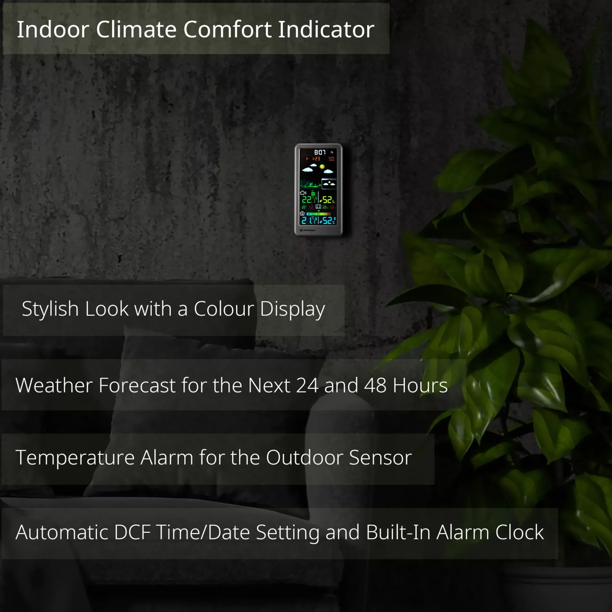Funkwetterstation Neomeo V silber>Bresser Discount