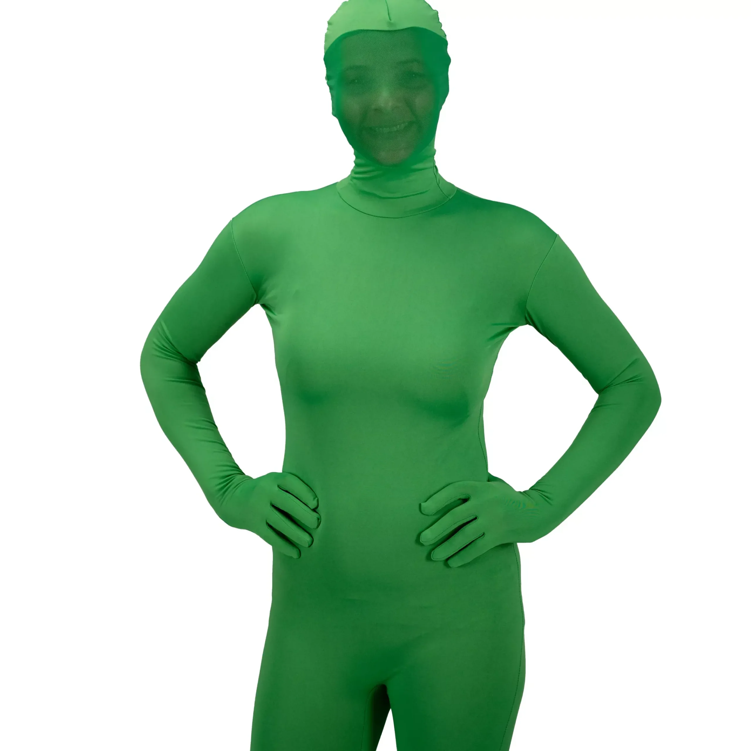 Greenscreen/ Chromakey Ganzkörperanzug L>Bresser New