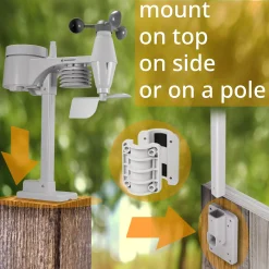 5-in-1 Comfort Wetterstation mit Farbdisplay><noscript><img width=