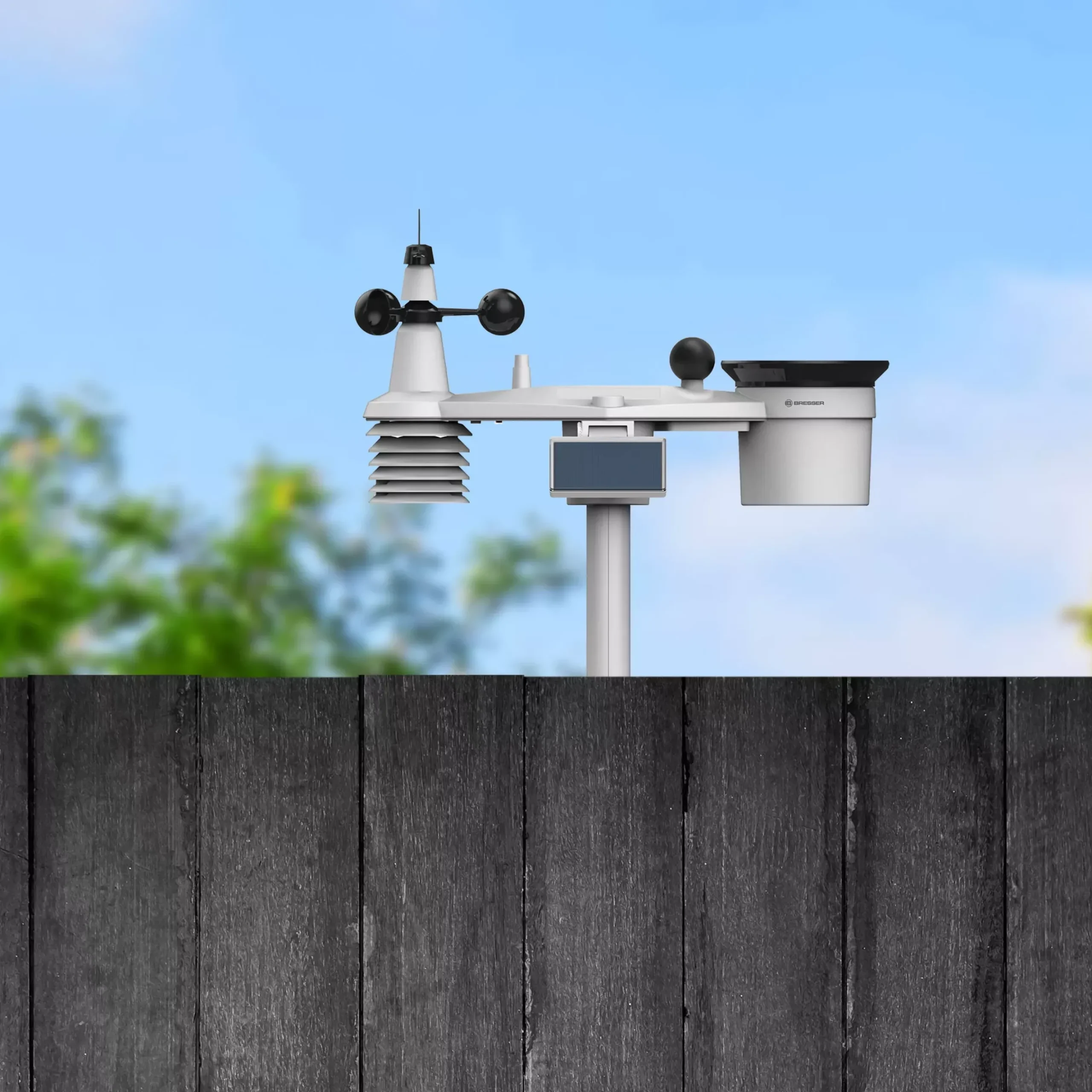 9-in-1 MeteoChamp HD WLAN Wetterstation>Bresser Outlet