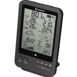 5-in-1-Wetterstation, schwarz>Bresser Discount