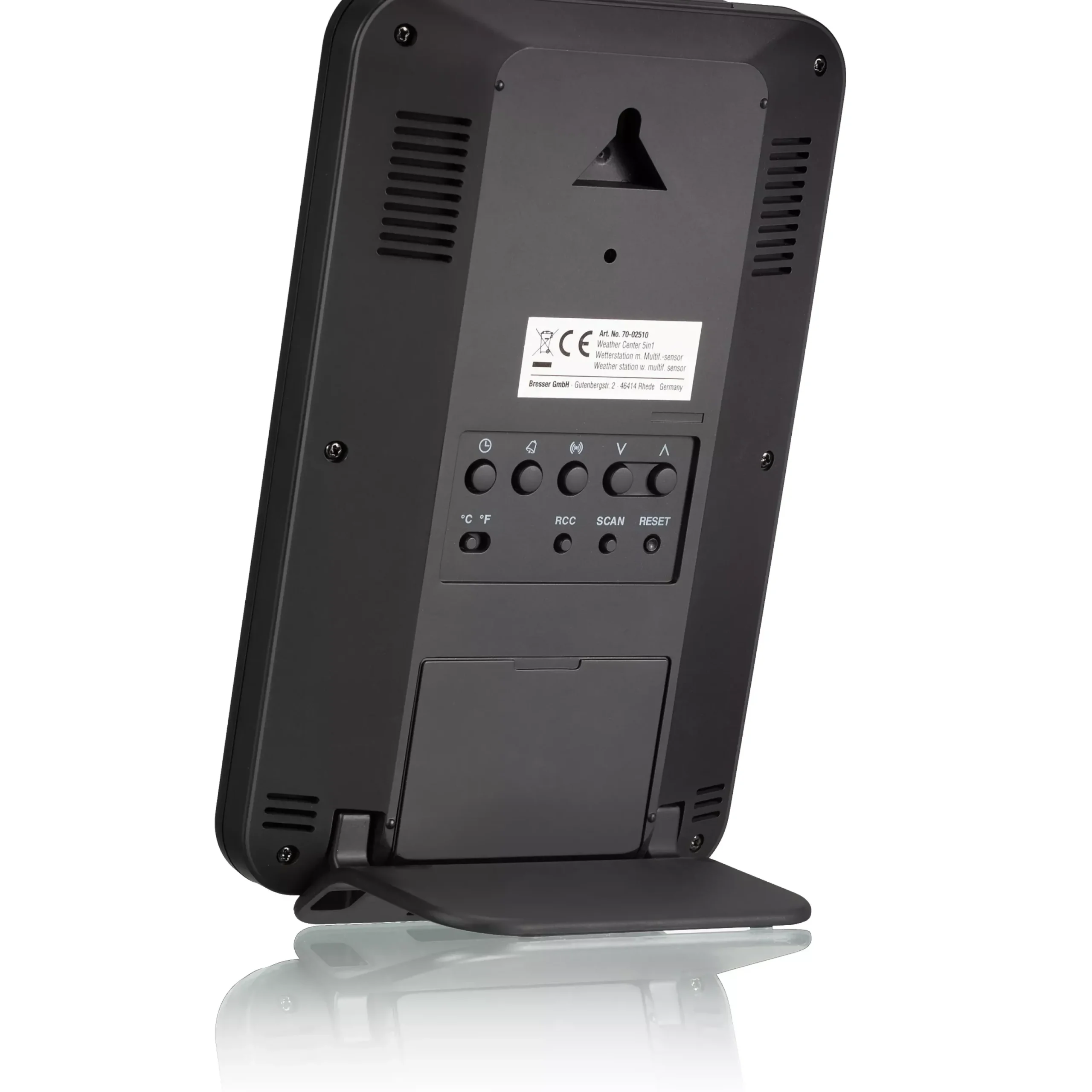 5-in-1-Wetterstation, schwarz>Bresser Discount