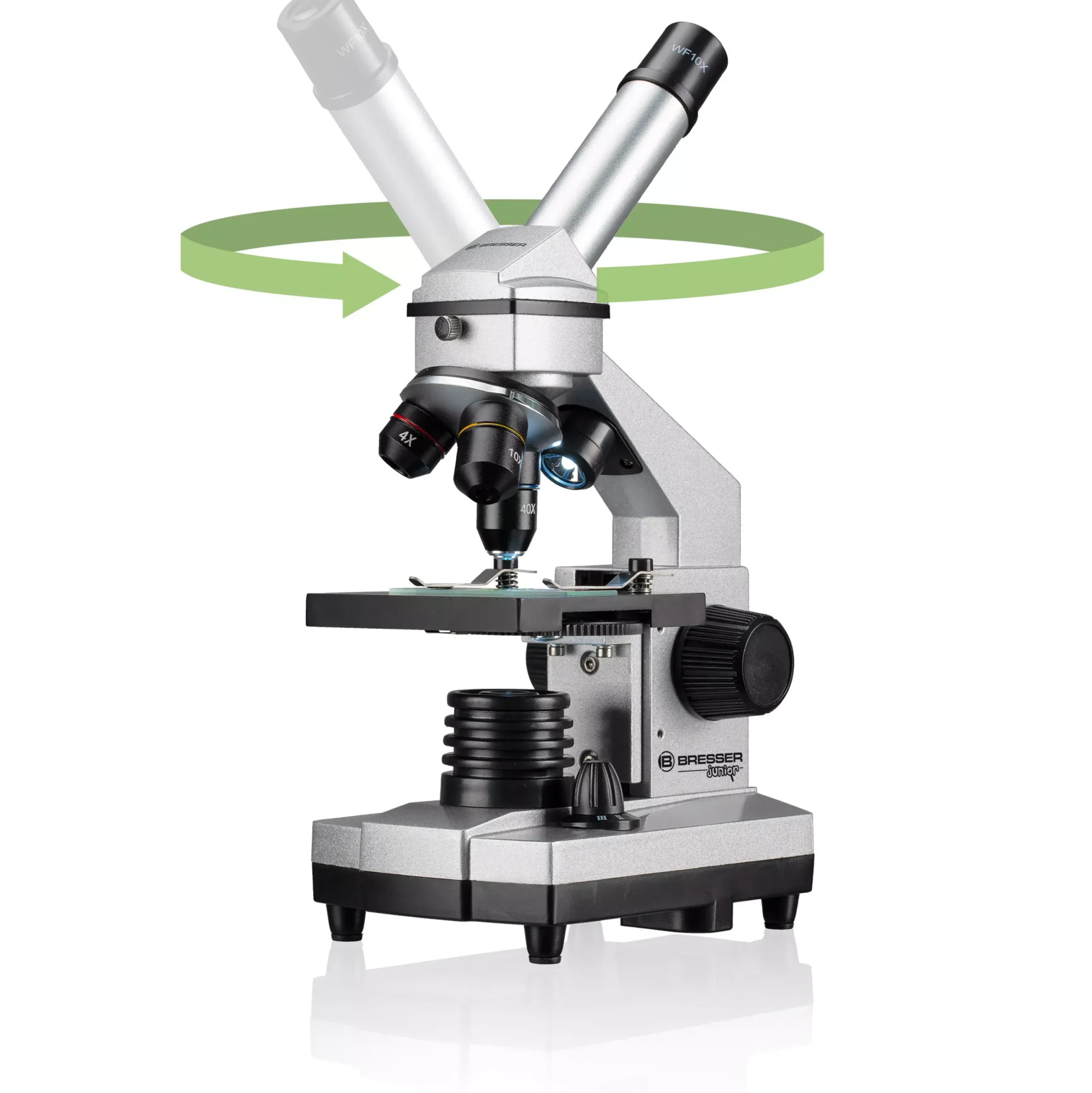 JUNIOR Biolux CA 40x-1024x Mikroskop inkl. Smartphone Halterung>Bresser Online