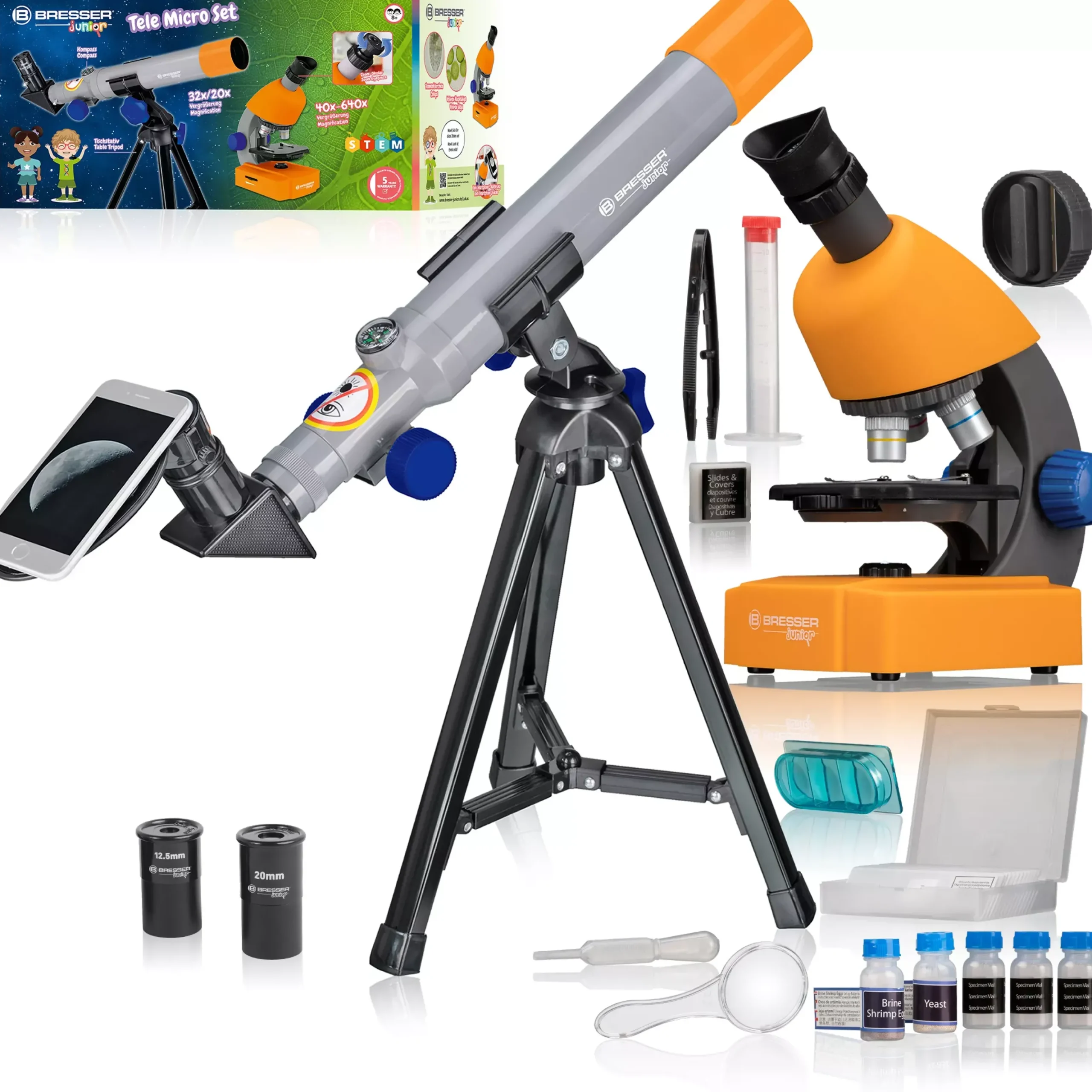 JUNIOR Mikroskop & Teleskop Set>Bresser Shop