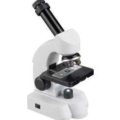 JUNIOR 40-640x Mikroskop mit smartem Experimentier-Set mit QR-Code für Zusatzinfos><noscript><img width=