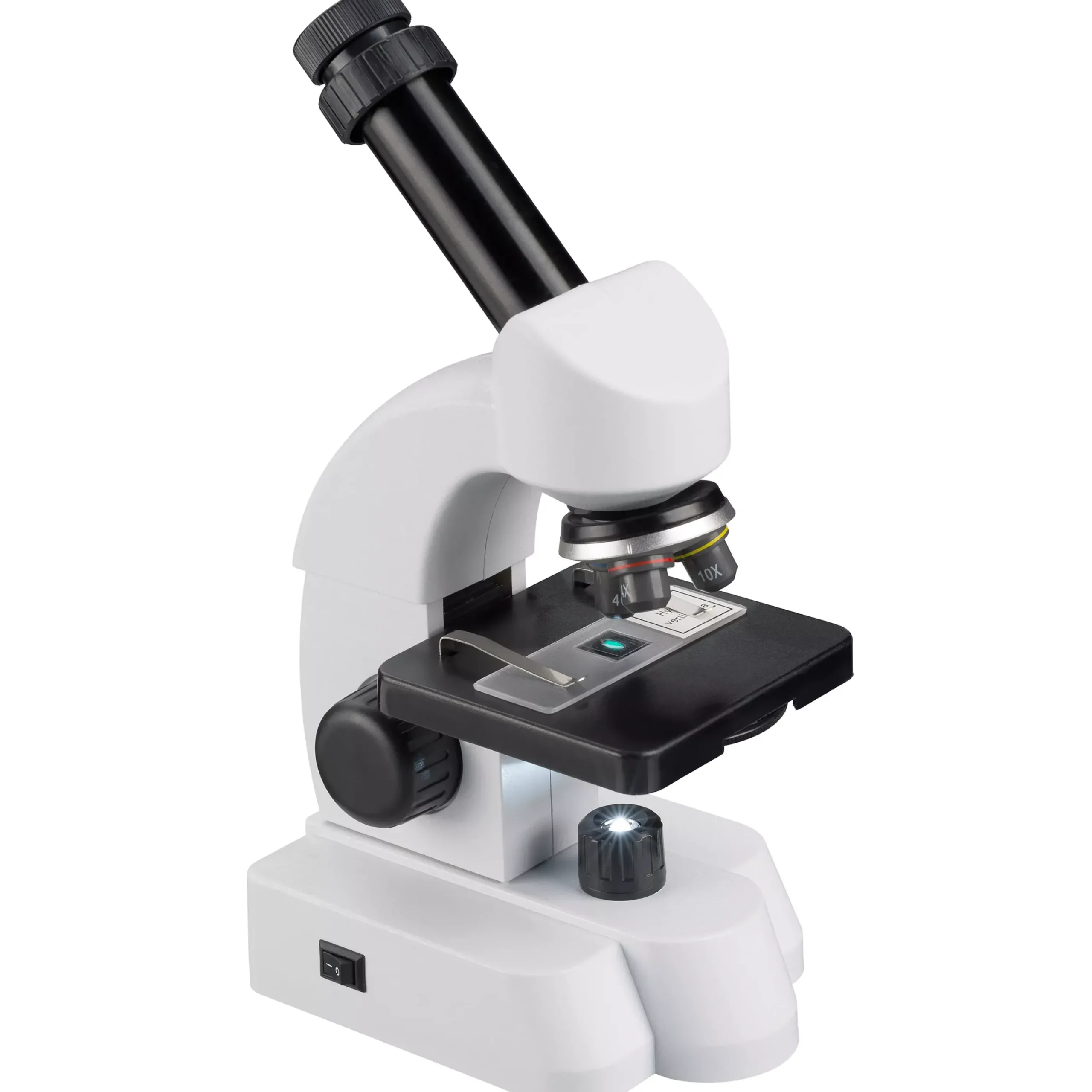 JUNIOR 40-640x Mikroskop mit smartem Experimentier-Set mit QR-Code für Zusatzinfos>Bresser New