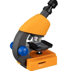 JUNIOR 40x-640x Mikroskop mit Zubehör und Transportkoffer><noscript><img width=