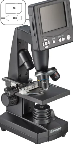 LCD-Schülermikroskop 8.9cm (3.5
