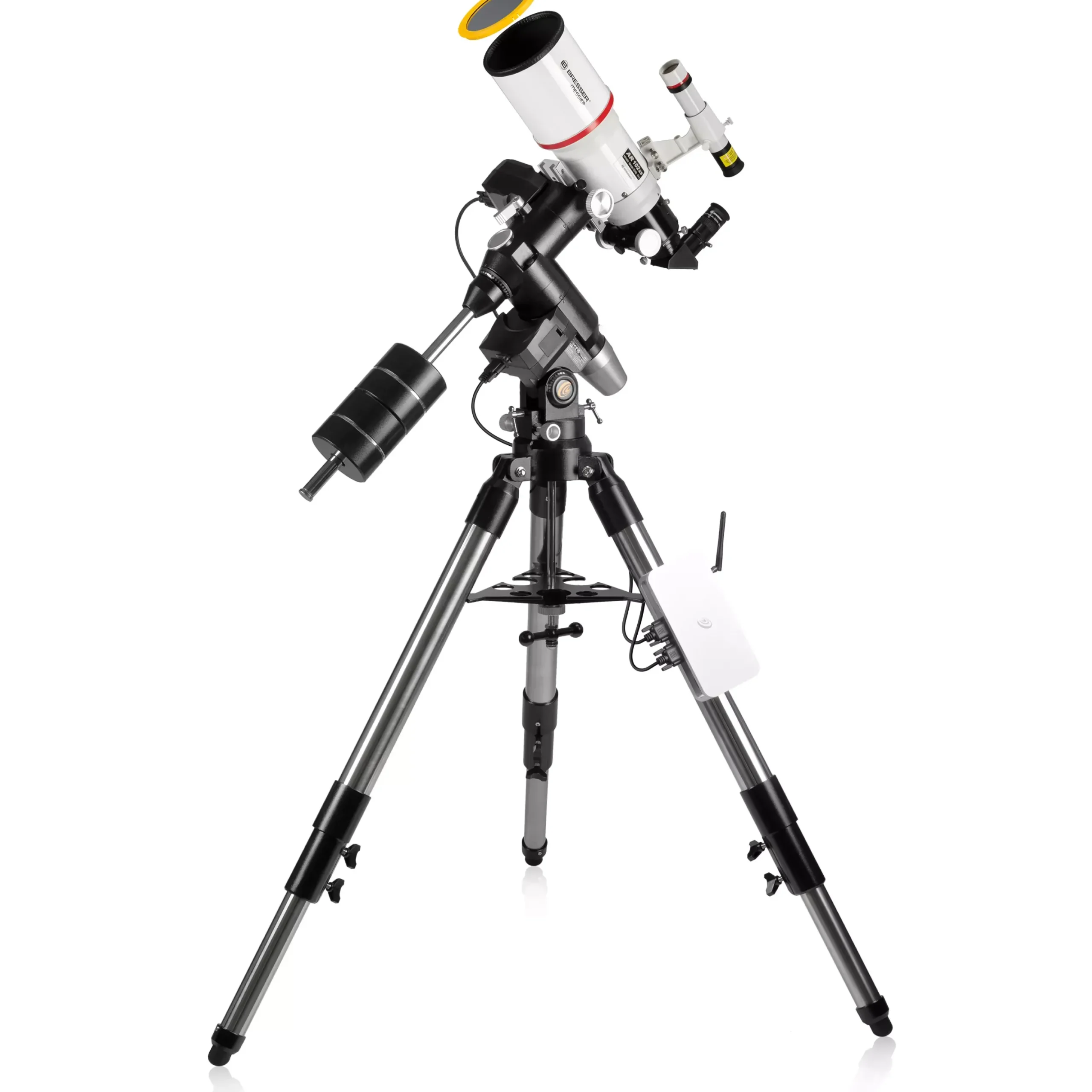 Messier AR102xs/460 EXOS-2 PMC-Eight GoTo Teleskop-Set>Bresser Hot