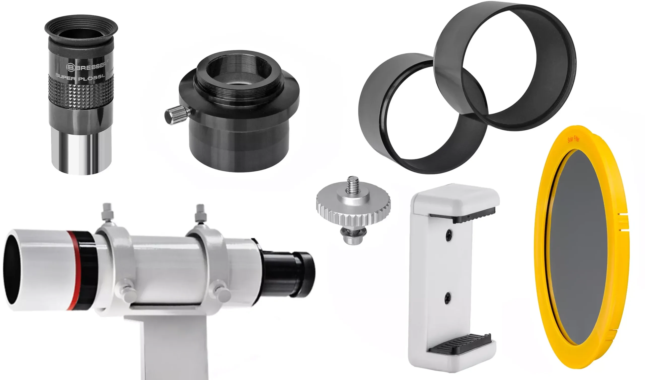 Messier NT203L/1200 EXOS-2 PMC-Eight GoTo Teleskop-Set>Bresser Clearance