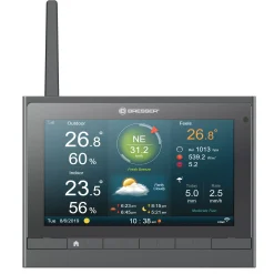 MeteoChamp HD WLAN-Wetterstation 7-in-1 mit verschiedenen Anzeige-Modi><noscript><img width=