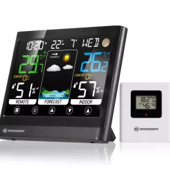 MeteoTemp BF Wetterstation mit Touch-Display>Bresser Best Sale