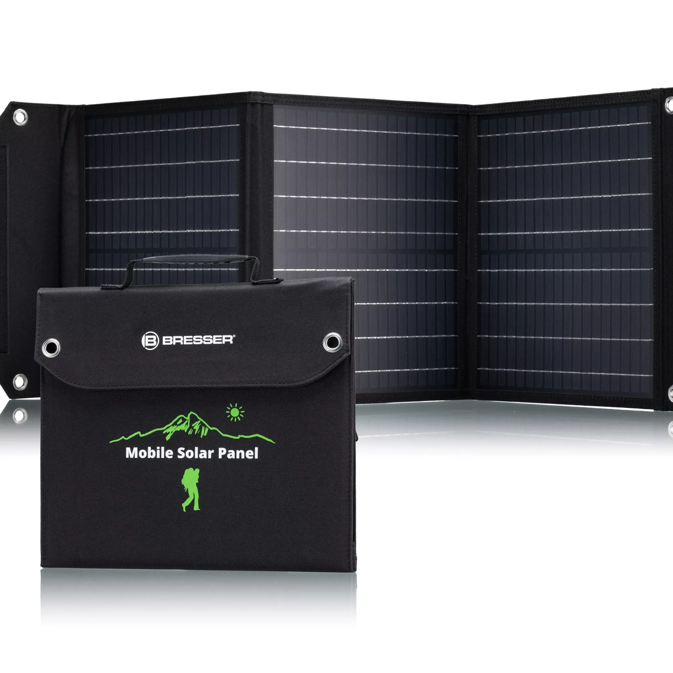 Mobiles Solar-Ladegerät 40 Watt mit USB- u. DC-Anschluss>Bresser Best Sale