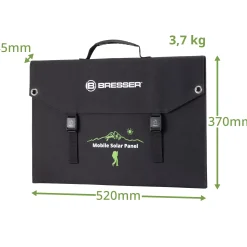 Mobiles Solar-Ladegerät 90 Watt mit USB- u. DC-Anschluss><noscript><img width=