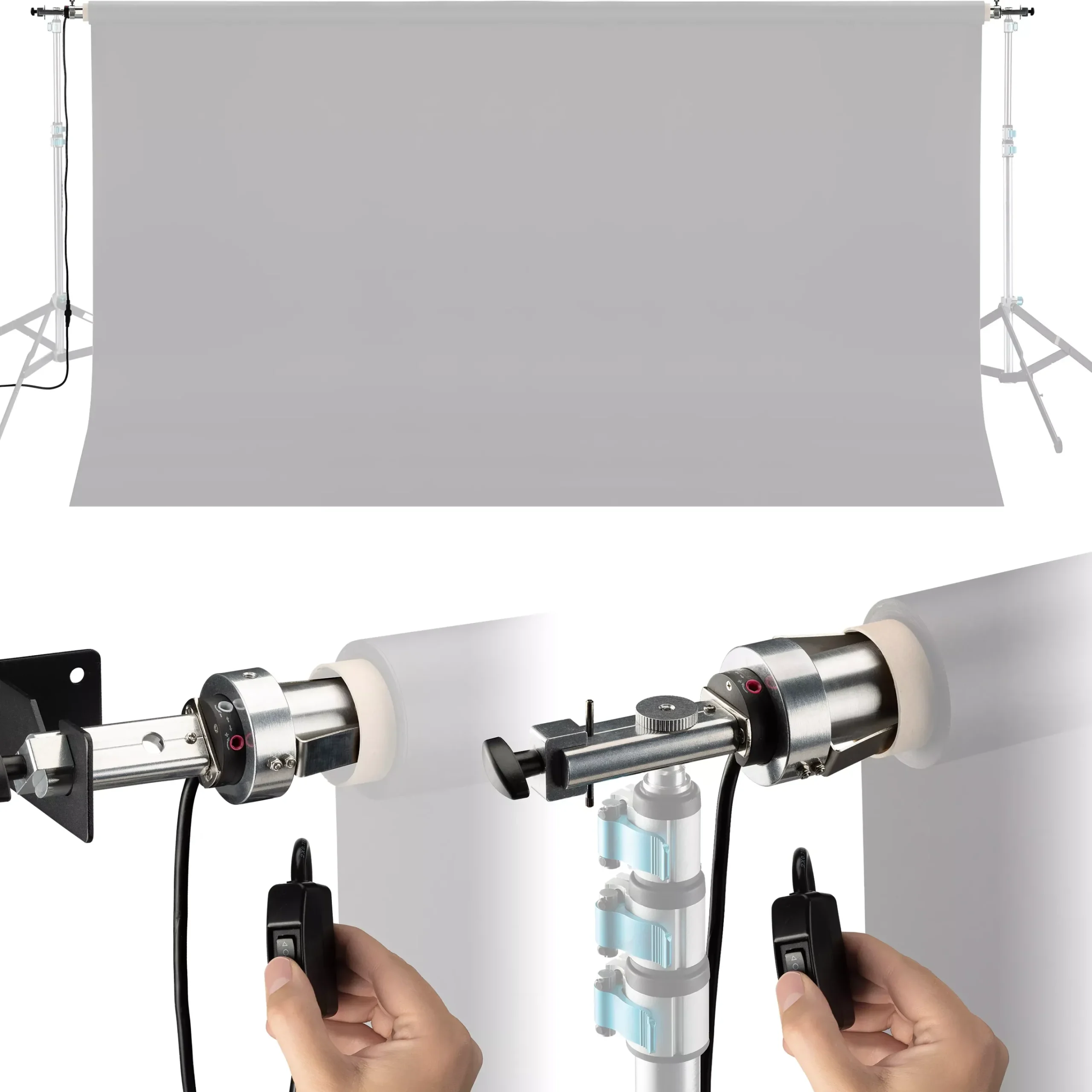 MR-300 Elektrisches Backdrop System für 1 Hintergrundrolle>Bresser Hot